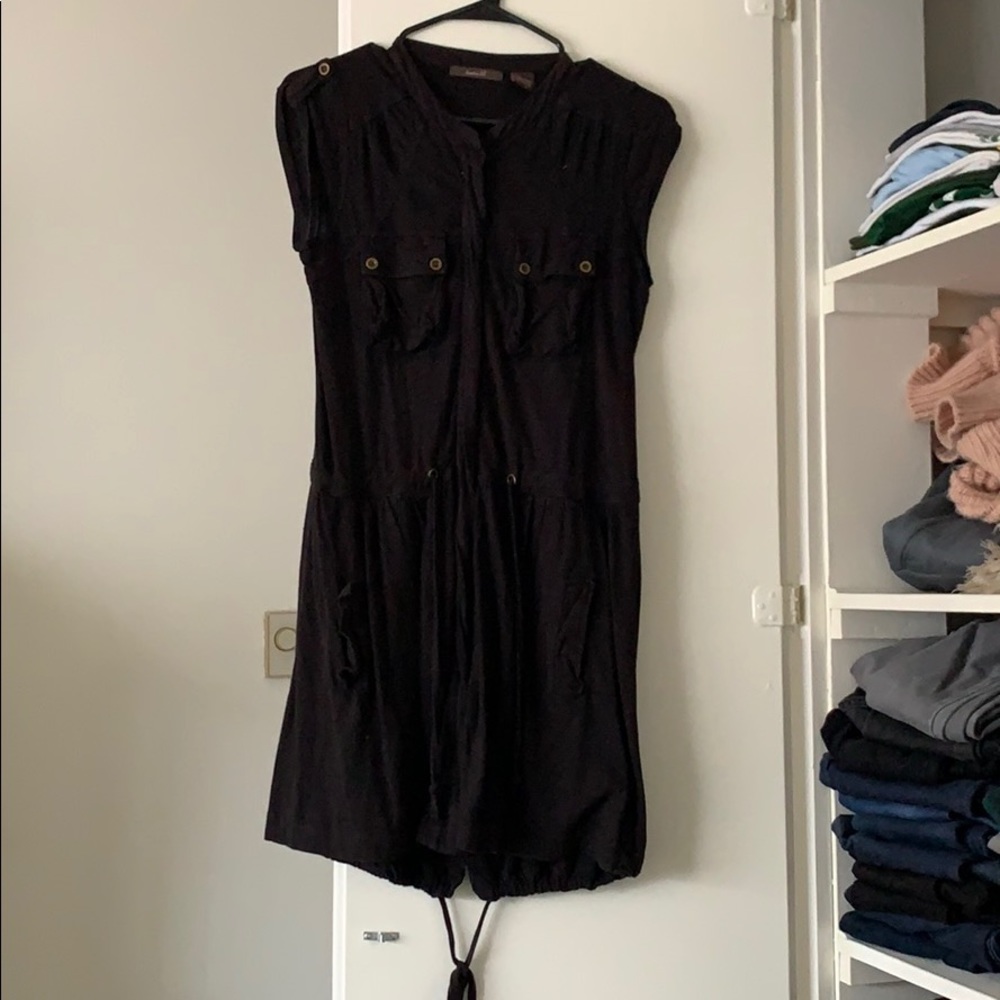 Black cardigan